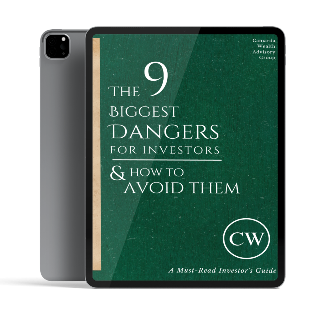 The 9 Biggest Dangers for Investors and How to Avoid Them guide on a tablet